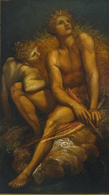 George Frederic Watts: Artemis a Hyperion, 1881