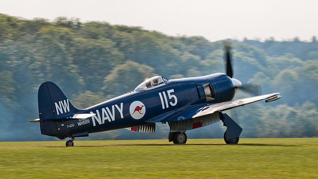 Hawker Sea Fury FB 10 (built in 1944).