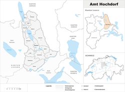 Location of Distret de Hochdorf