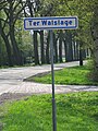 Plaatsnaambord Ter Walslage