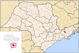 Caçapava – Mappa