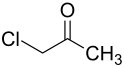 Struktur von Chloraceton