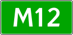 Federal Highway M12 shield}}