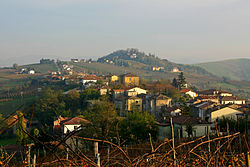 Skyline of Montalto Pavese