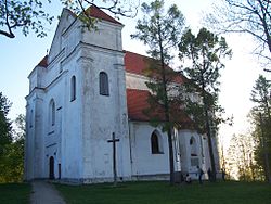 Farní kostel Proměnění Páně v centru města