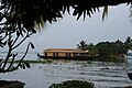 A Houseboat In Kerala Backwaters