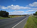 Die N1 als „Midland Highway“ nahe Cleveland / Tasmanien