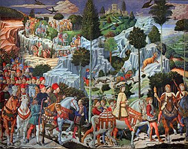 Benozzo Gozzoli, the Magi Chapel, Florence, 1459.