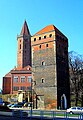 Gothic towers in Legnica