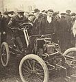 Paul Baras vainqueur sur voiture légère à la côte de Gaillon 1901.