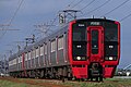 JR Kyushu 813 for the Fukuhoku Yutaka Line, the Kagoshima Main Line, the Nagasaki Main Line, the Nippō Main Line and　the Sasebo Line