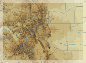 Map showing the location of Yucca House National Monument