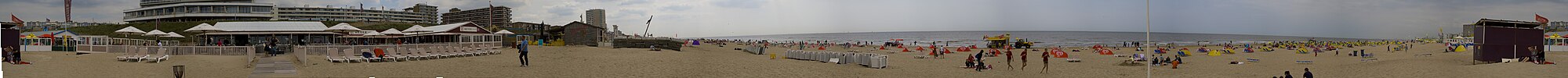 Panorama fan it strân by Zandvoort