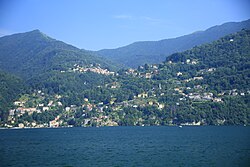 Skyline of Faggeto Lario