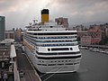 Vista trasera del Costa Concordia en 2007