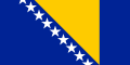 Bosnien-Hercegovinas flag