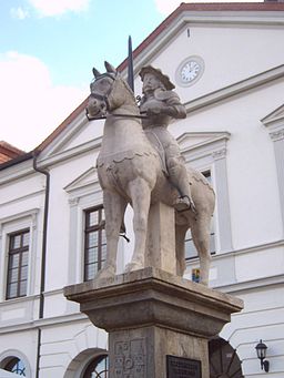 Staty av den ridande Roland