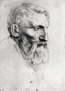 Rodin, par Alphonse Legros.