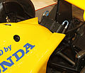 Lotus 99T's rear radiator