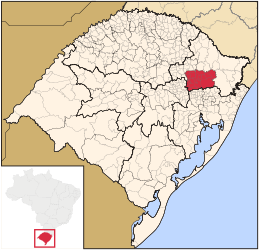 Caxias do Sul – Mappa