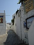 Straat in Lindos