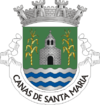 Brasão de armas de Canas de Santa Maria