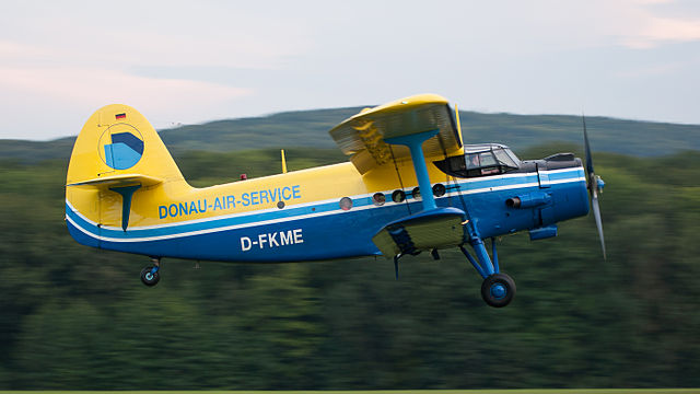 Donau Air Service Antonov An-2 (built in 1957).