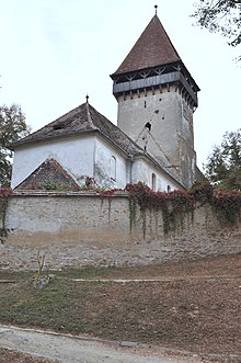 Biserica fortificată din Chirpăr Machetă pentru biserica fortificată din Chirpăr