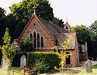 Christ Church, Emery Down, Grade 2 listed building erected in 1864