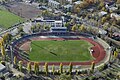 Béke téri Stadion, the home of Csepel FC, and former Nemzeti Bajnokság champion, Csepel SC