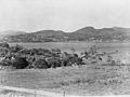 Port Henry from Crown Point, Crown Point, N.Y. Photograph shows view across Lake Champlain at hills in the distance on December 23, 1902.