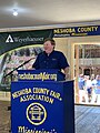 Governor of Mississippi Tate Reeves at the Neshoba County Fair.