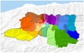 Parroquias de la Gran Caracas (multicolor)