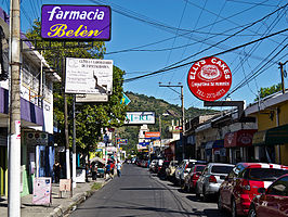 Straat in San Vicente