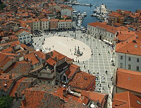 Tartini Square, Piran, Slovenia