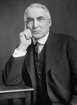 Warren Gamaliel Harding in 1920