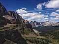 Passo Molar e paesaggio della valle