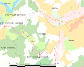 Poziția localității Fraisses