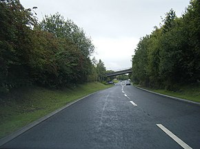 A4119 near Gilfach Road bridge - geograph.org.uk - 2613183.jpg