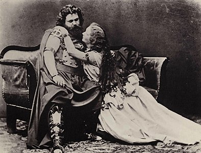 Tristan und Isolde, by Joseph Albert (edited by Adam Cuerden)