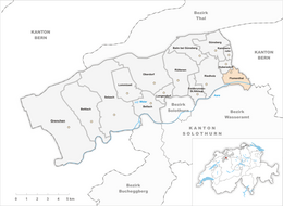 Flumenthal – Mappa