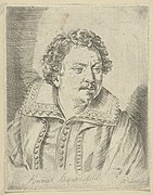 Portret van Herman van Swanevelt Portret van een man van middelbare leeftijd, RP-P-1993-365.jpg