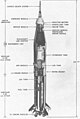 Cutaway drawing of the Saturn IB