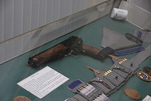 TP-82 mit Zubehör im Sankt Petersburger Artilleriemuseum