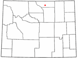 Location of Big Horn, Wyoming