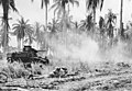 Image 51Australian light tanks and infantry in action at Buna (from Military history of Australia during World War II)