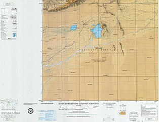 Map including Maralbexi (labeled as PA-CH'U (MARAL BASHI)) (ATC, 1971)