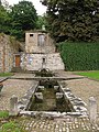 St Begge's well in Andenne.