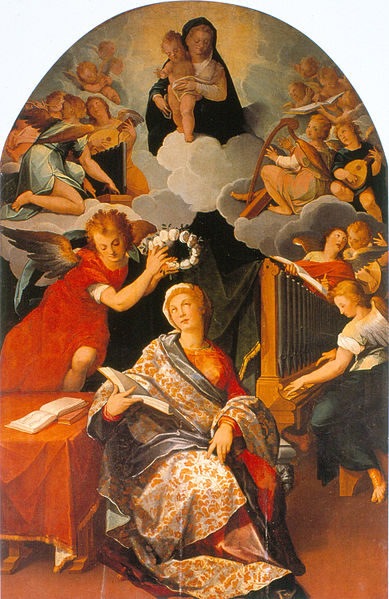 File:Andrés de Concha - Saint Cecilia - Google Art Project.jpg