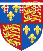 Description de l'image Arms of Richard of York, 3rd Duke of York.svg.